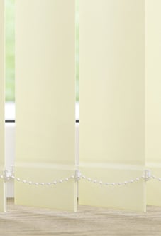 Lusso, Cream - Vertical Blind Slats